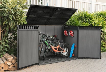 Premier Jumbo 2020L Storage Shed - Grey