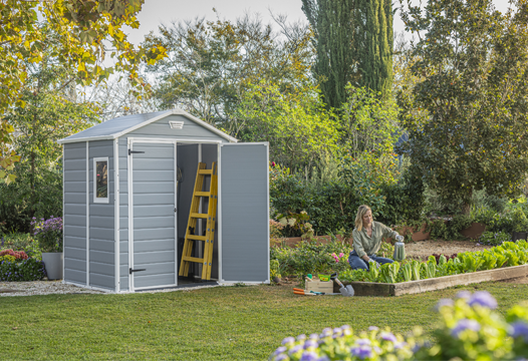 Manor Shed 6x5ft-Grey