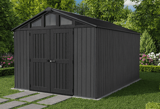 Buy Stronghold 10x15 Storage Shed in Graphite - Keter Canada