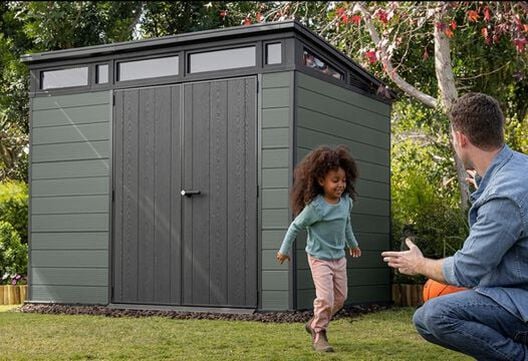 Buy Cortina 9x7 Storage Shed in Graphite - Keter Canada