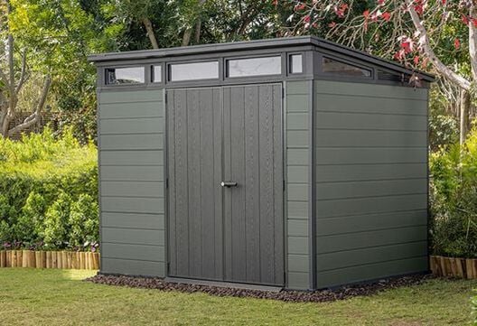 Buy Cortina 9x7 Storage Shed in Graphite - Keter Canada