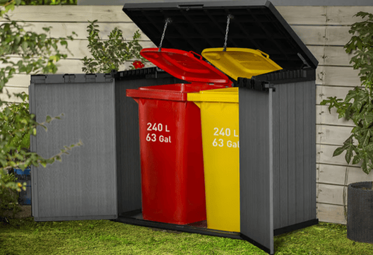Buy Store-It-Out Darwin Storage Shed in Graphite - Keter Canada