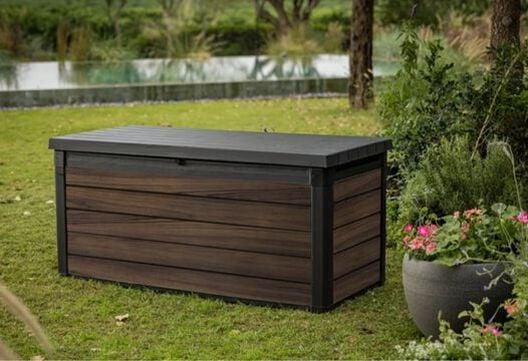 Buy Signature Rosewood Deck Box 150 Gallon- Keter Canada