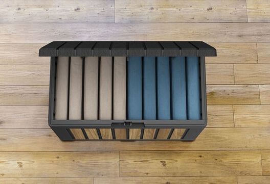 Buy Signature 190-Litre Deck Box in Oak Brown - Keter Canada