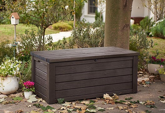 Achetez le coffre de terrasse Eastwood de 570 litres en brun – Keter Canada