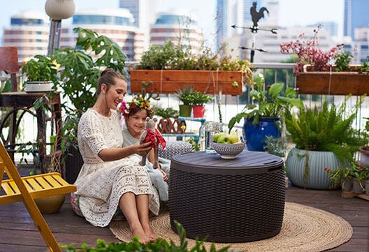 Achetez le coffre de terrasse Circa de 140 litres en graphite – Keter Canada