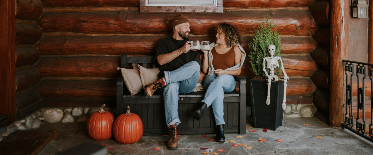 Bancs de rangement pour l’extérieur