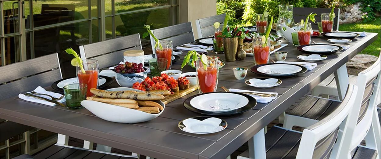 Mesas de jardín