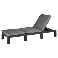 Chaise longue de jardin
