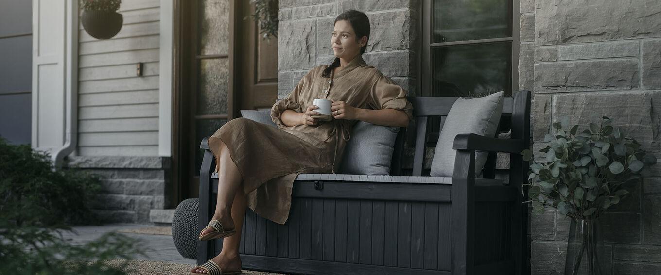 Outdoor Storage Benches Keter US