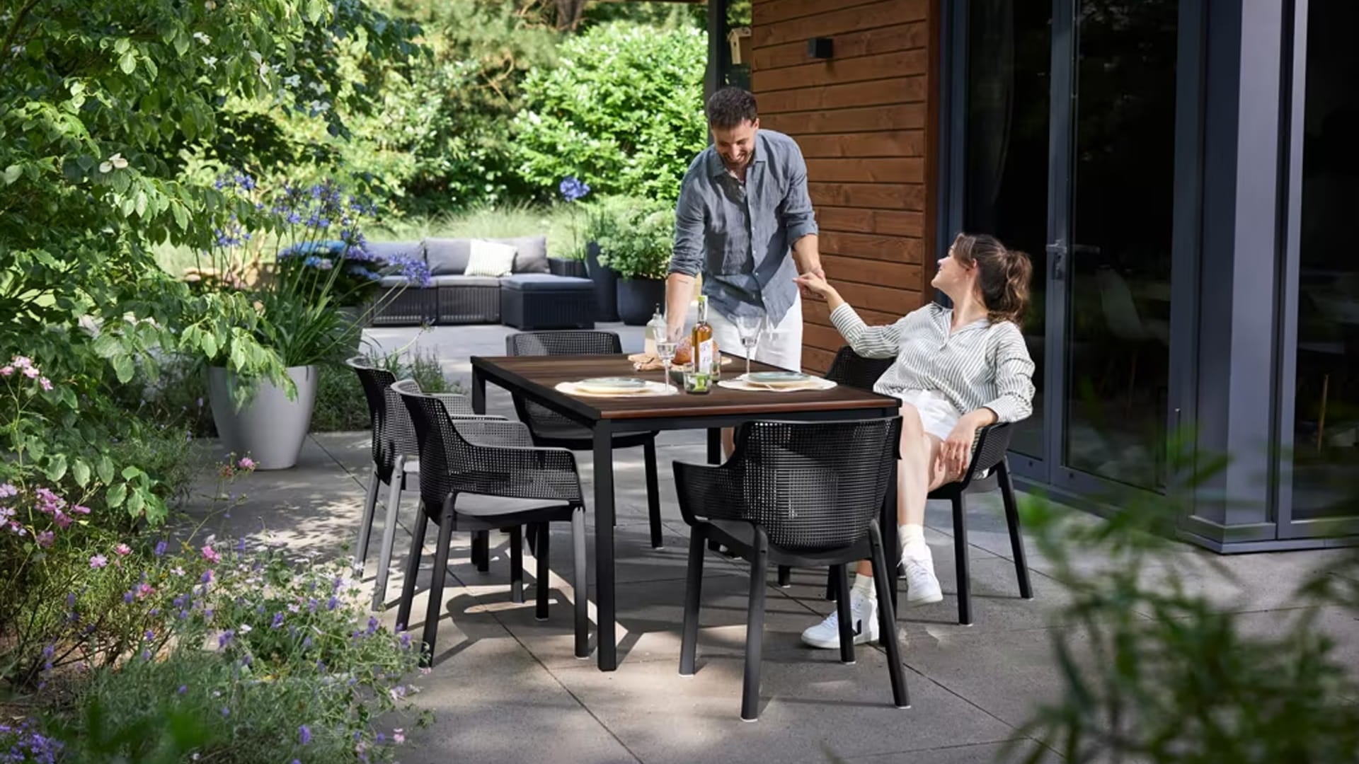 Ideas para integrar un comedor con una cocina exterior