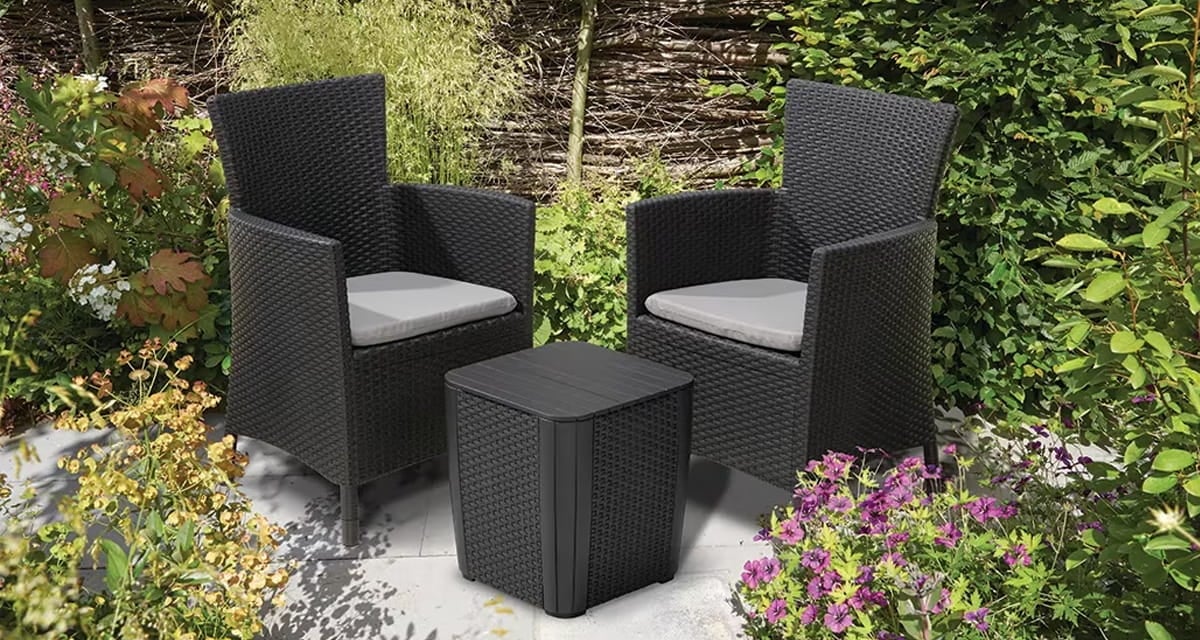 Muebles para jardines de invierno pequeños