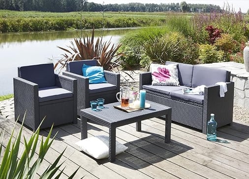 Conjunto de exterior para jardín Victoria de Keter