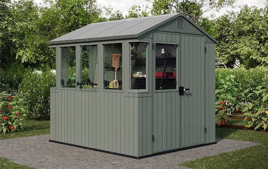 Invernadero para el jardín de casa