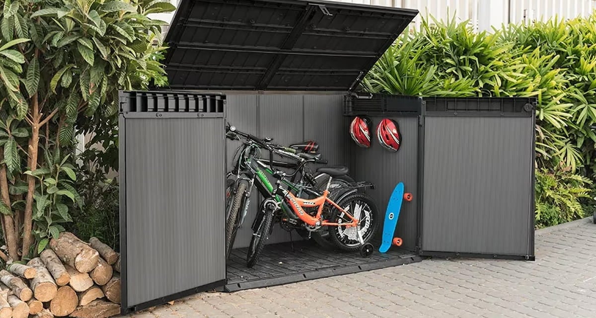 Cobertizos para guardar bicicletas