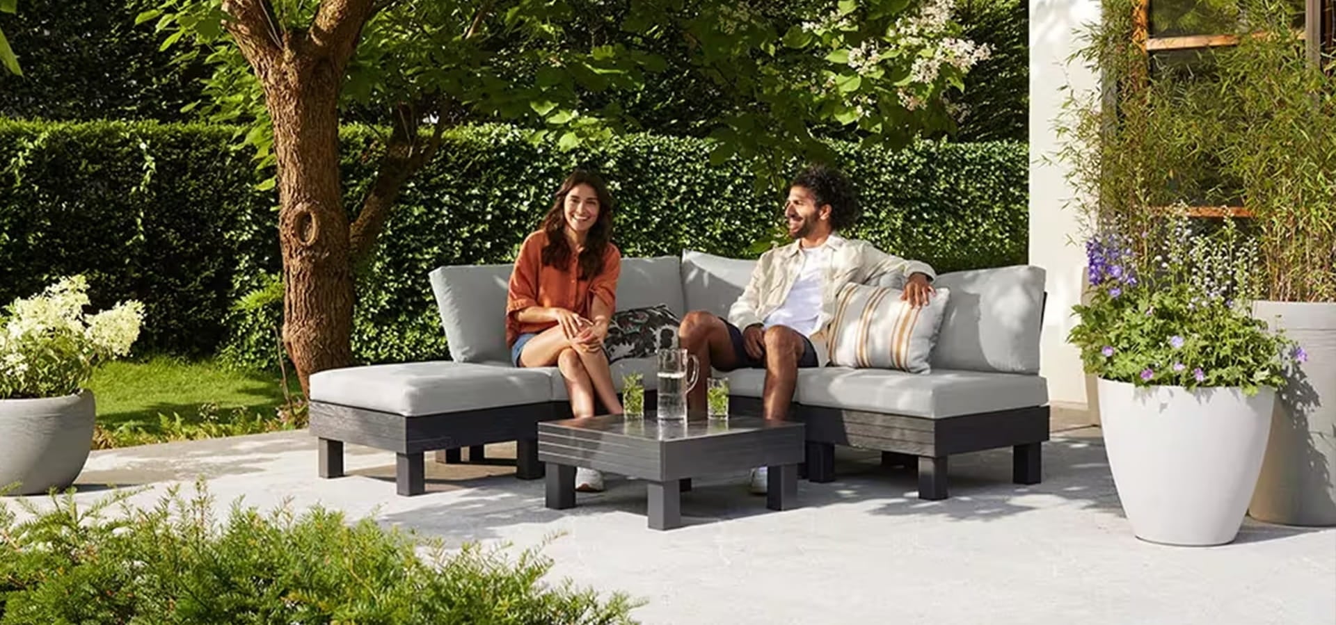 Muebles perfectos para tu jardín