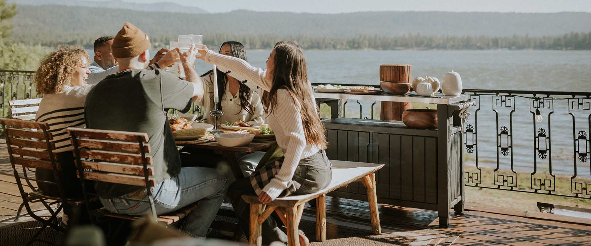 Keter outdoor entertainment cart