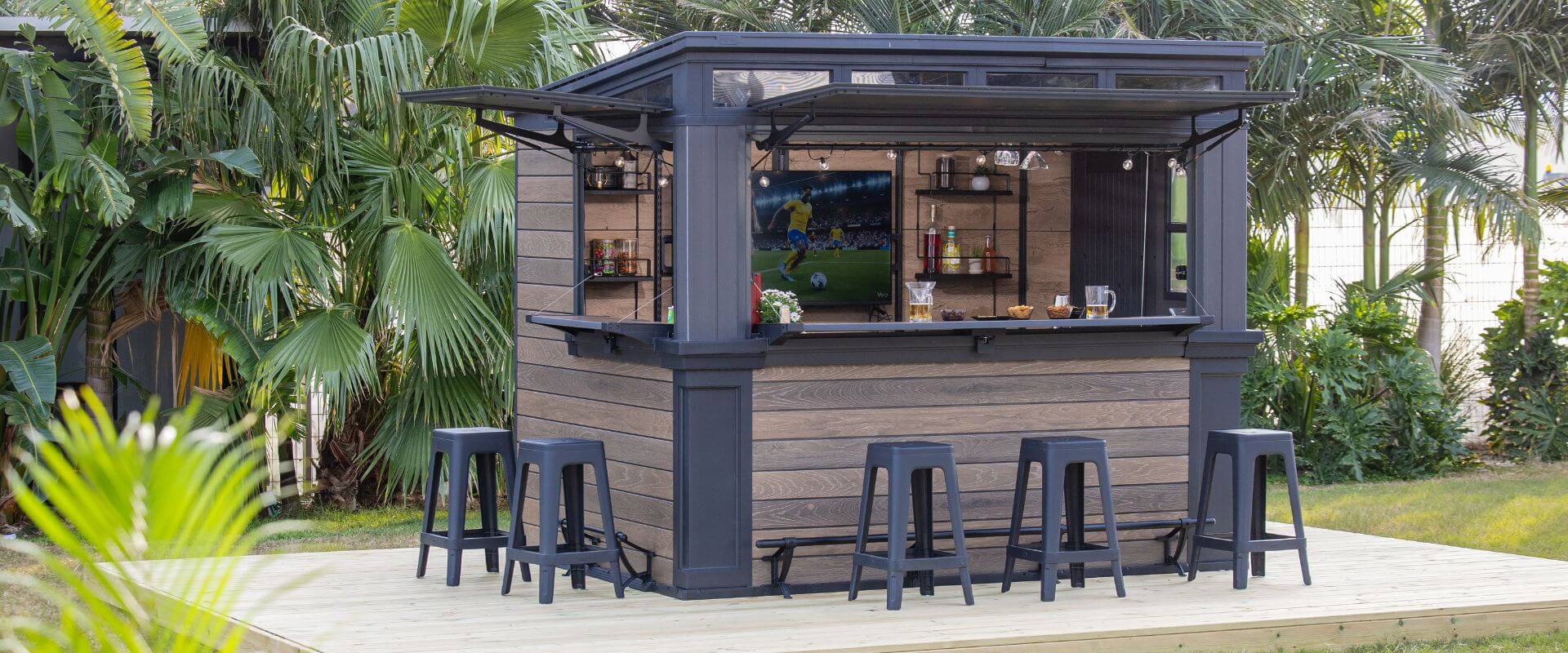 keter outdoor bar shed