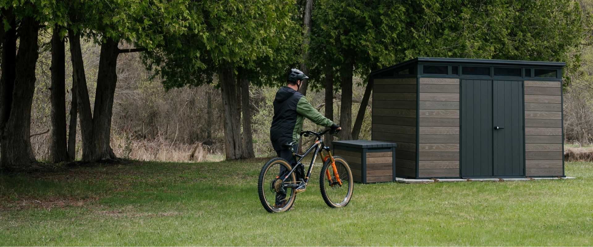 Keter Signature Walnut Shed 